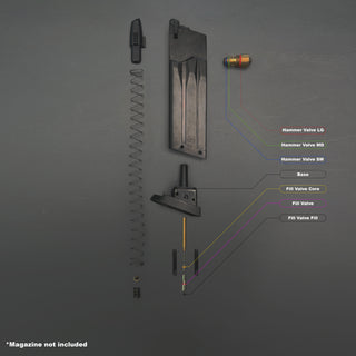 Tokyo Marui MK23 O-Ring Replacement kit for Green Gas airsoft magazine