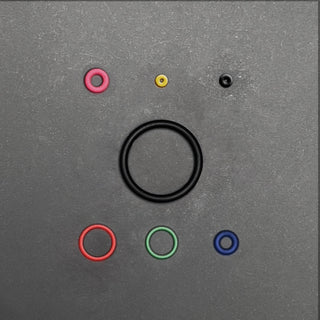 Complete color-coded O-ring kit for KJW P226 / KP-01 green gas magazines