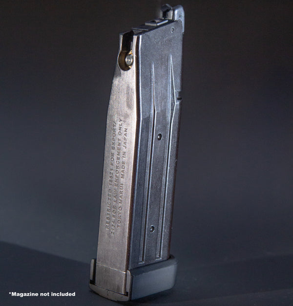 Rear view of Tokyo Marui Hi-Capa GBB magazine