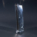 Front view of Tokyo Marui M9 green gas airsoft magazine