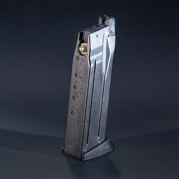 Rear view of Tokyo Marui USP Compact GBB magazine