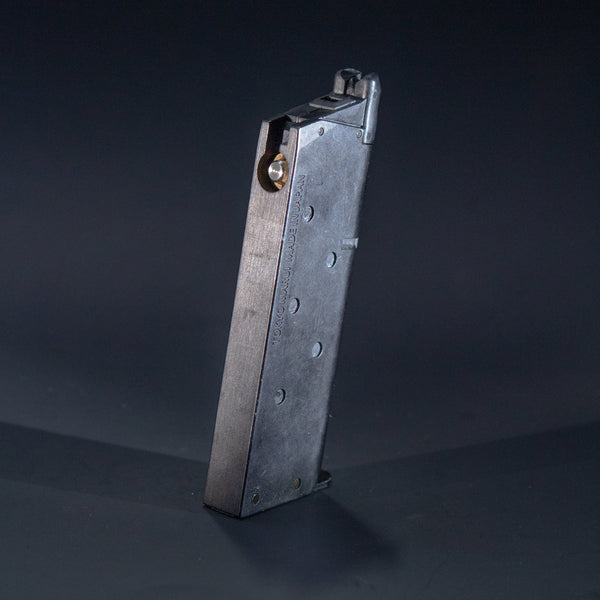 Rear view of Tokyo Marui V10 GBB airsoft magazine