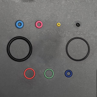 Color-coded O-ring kit for WE Biohazard/Burton magazine