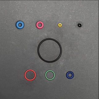 Color-coded O-rings included in the WE P38 rebuild kit