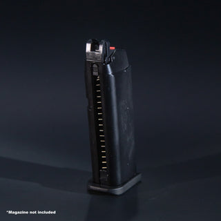Front view of AW Custom VX9 green gas airsoft magazine