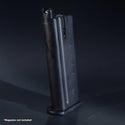 Front view of Desert Eagle green gas magazine for AW Custom, WE Tech, and Cybergun models