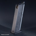 Rear view of Desert Eagle green gas magazine compatible with AW Custom, WE, and Cybergun models
