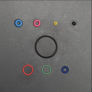 Color-coded O-ring layout for EMG Canik TP9 and AW Custom CA Series green gas airsoft magazine