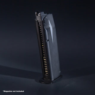 Front view of WE F226 MK25 green gas airsoft magazine
