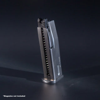 Front view of WE M92 Mini green gas airsoft magazine